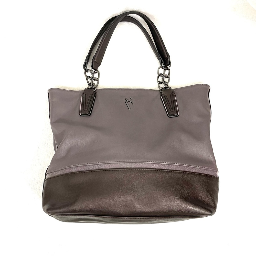 Vera Wang Simply Vera Gray Shoulder Bag/Tote Casual
